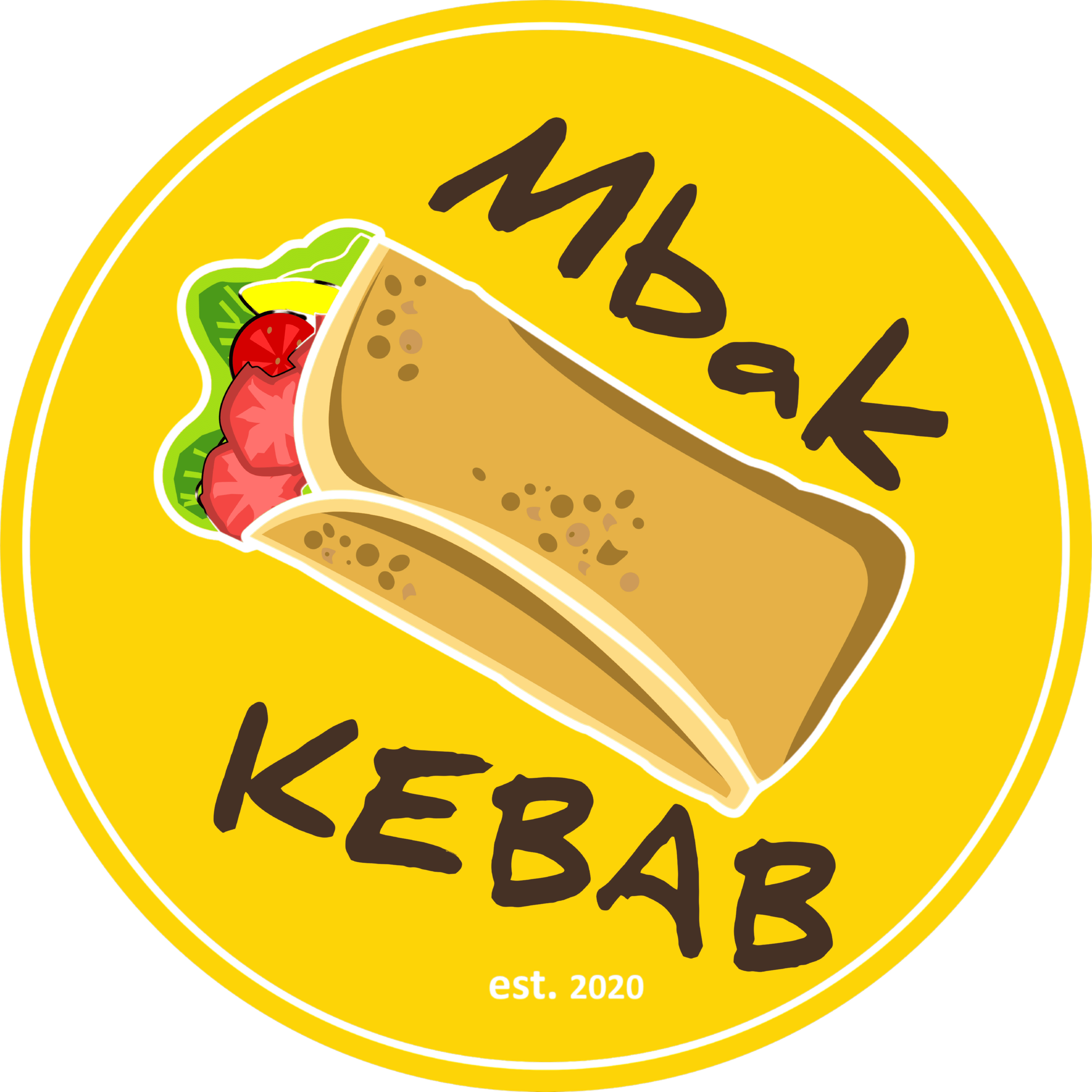 brand logo mbak kebab